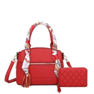 NEW!! ♥️ Fashion Satchel Bag with wallet. *Poshmark